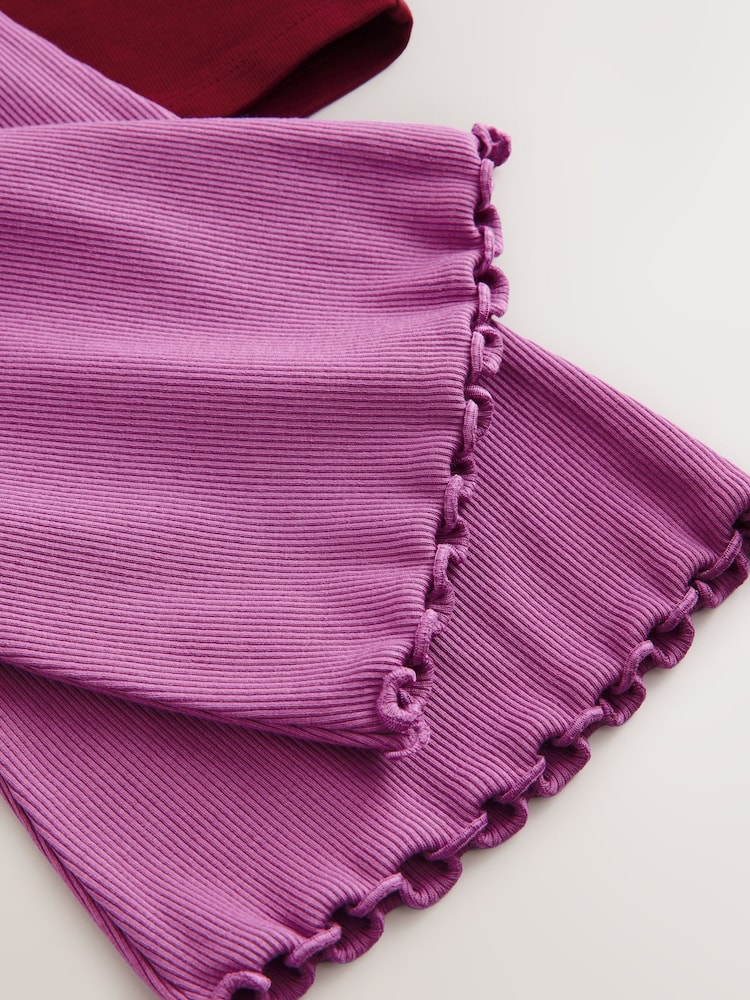 Red/Tropical T-Shirt and Kick Flare Set (3-16yrs) - Image 8 of 8