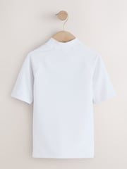 White Minecraft Rash Vest (3-16yrs) - Image 6 of 8