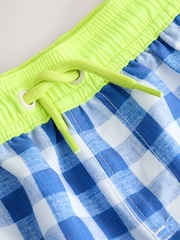 بلیو گنگھم - پرنٹ شدہ تیراکی کے شارٹس (3mths-7yrs) - تصویر 7 از 9