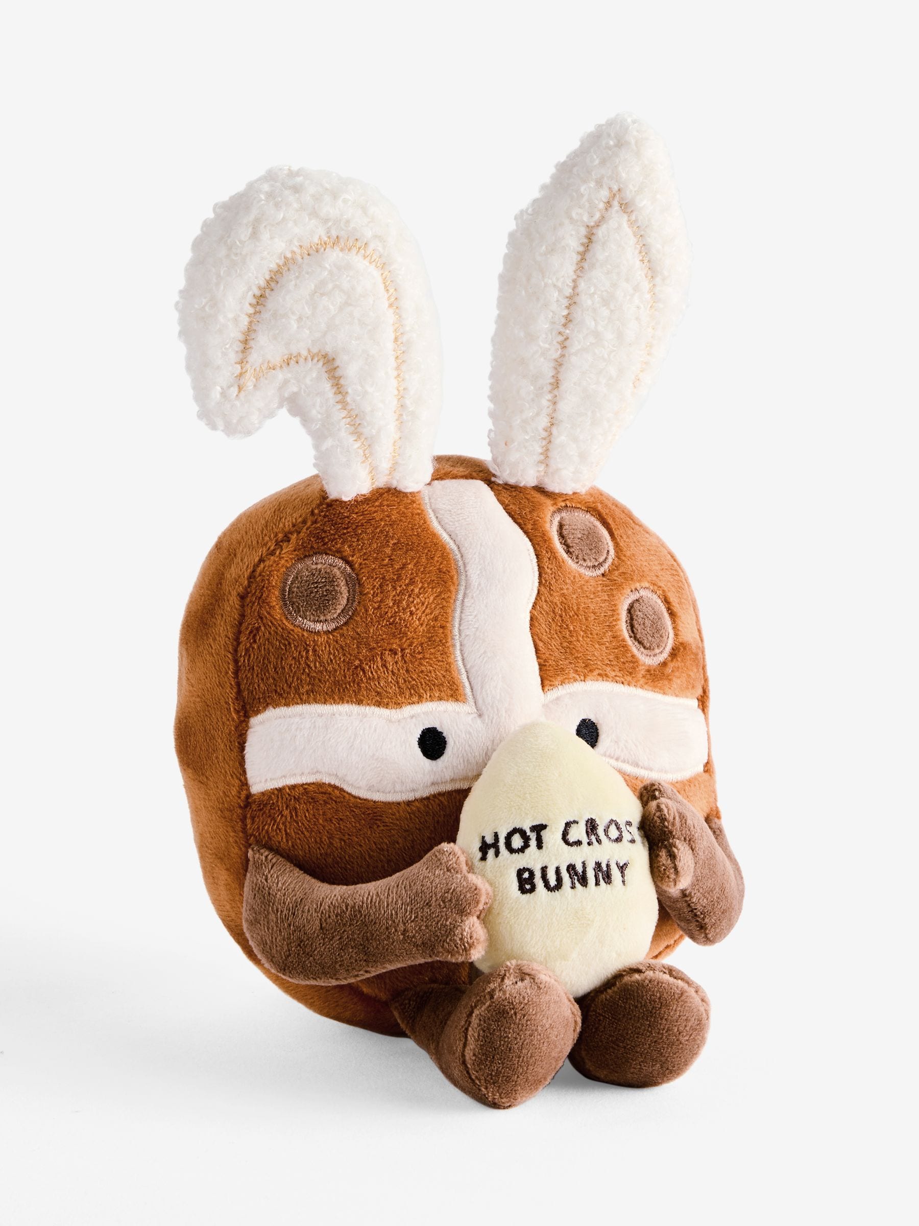 Buy Natural Easter Hot Cross Bun Soft Toy from Next USA