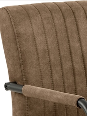 Actona Brown Adele Dining Chair Set of 2 - Image 6 of 6