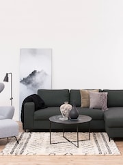 Actona Black Alisma Round Coffee Table - Image 1 of 5