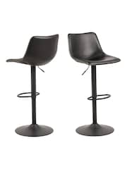 Actona Black I_Oregon Bar Stool - Image 3 of 6