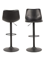 Actona Black I_Oregon Bar Stool - Image 4 of 6