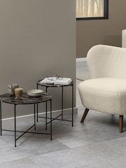 Actona Bronze Medium Avila Side Table - Image 3 of 6