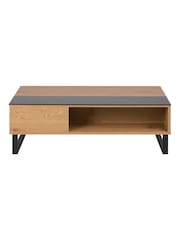 Actona Black Oak Azalea Lift Up Coffee Table - Image 4 of 5