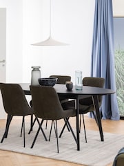 Actona Set of 2 Grey Waylor Dining Chairs - Image 1 of 6