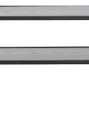 Actona Black Seaford Metal Console Table - Image 6 of 6