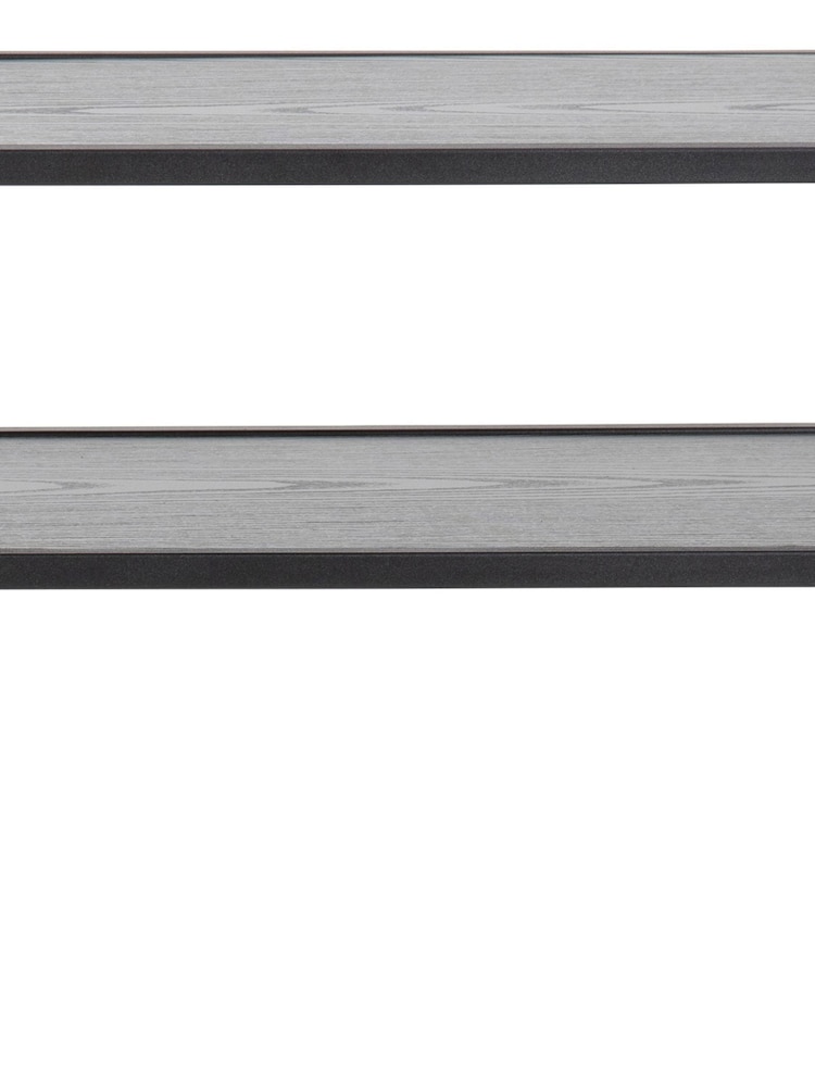 Actona Black Seaford Metal Console Table - Image 6 of 6