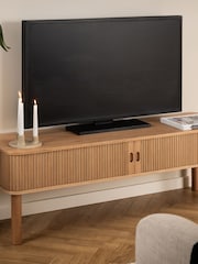 Actona Oak Langley TV Unit - Image 2 of 6