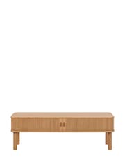 Actona Oak Langley TV Unit - Image 4 of 6