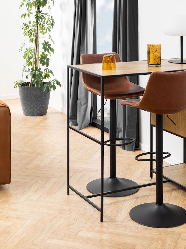 Actona Brown I_Oregon Bar Stool - Image 2 of 6