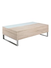 Actona Oak Azalea Lift Up Coffee Table - Image 5 of 6