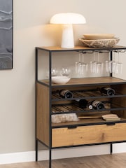 Actona Black Seaford Cabinet - Image 2 of 6