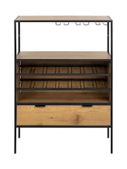 Actona Black Seaford Cabinet - Image 4 of 6