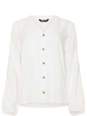 Camiseta de manga comprida com lavagem ácida M&Co - Imagem 5 de 5