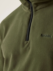Regatta Light Green Mens Thompson Lightweight Half Zip Fleece - Image 4 of 7