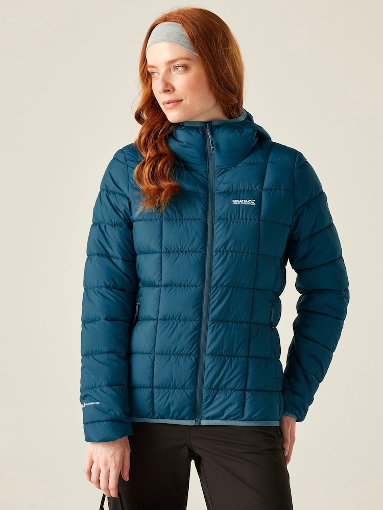 Regatta Blue Womens Asper Midweight Coat - Image 1 of 9 Regatta Blue Womens Asper Midweight Coat - Image 1 of 9