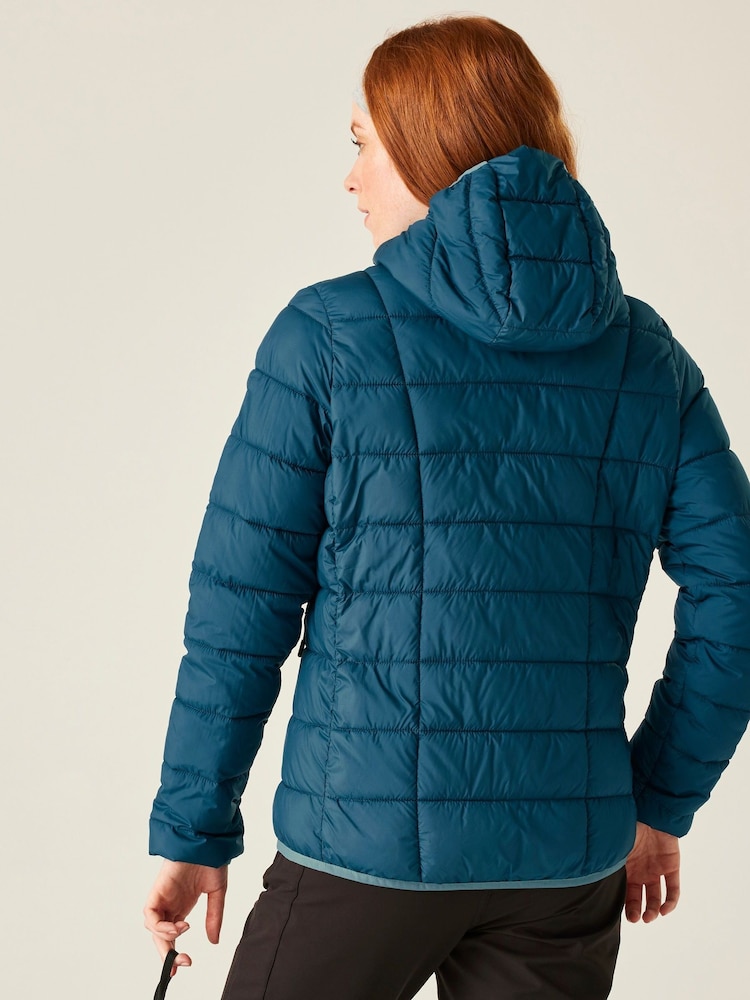 Regatta Blue Womens Asper Midweight Coat - Image 2 of 9 Regatta Blue Womens Asper Midweight Coat - Image 2 of 9