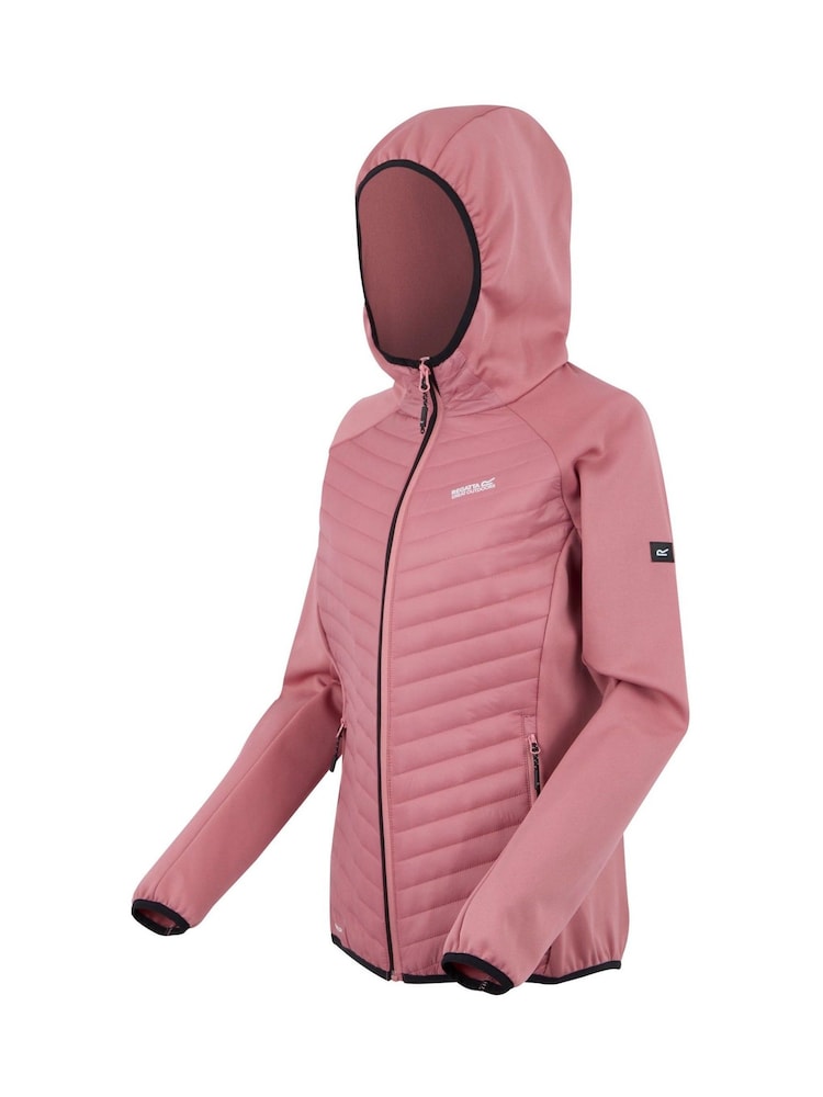 Regatta Pink Womens Andreson Hybrid Coat - Image 7 of 7