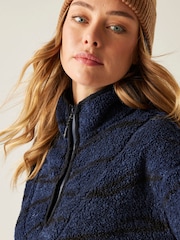 Regatta Blue Frankie Borg Half Zip Fleece - Image 4 of 7