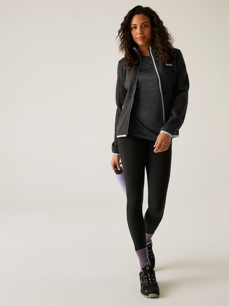 Regatta Black Women's Newhill Fleece - Image 2 of 7 Regatta Black Women's Newhill Fleece - Image 2 of 7