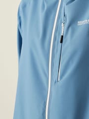 Regatta Light Blue Womens Birchdale II Waterproof Jacket - Image 5 of 9