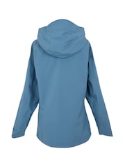 Regatta Light Blue Womens Birchdale II Waterproof Jacket - Image 8 of 9