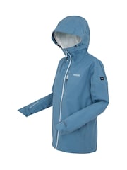 Regatta Light Blue Womens Birchdale II Waterproof Jacket - Image 9 of 9