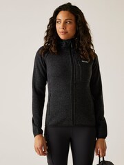 Regatta Black Womens Hooded Newhill Fleece - Image 1 of 7