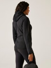 Regatta Black Womens Hooded Newhill Fleece - Image 2 of 7