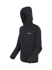 Regatta Black Womens Hooded Newhill Fleece - Image 7 of 7