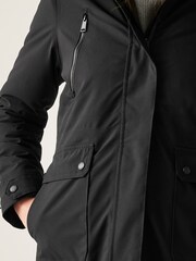 Regatta Black Valenta Isotex Stretch 15000 Heavyweight Waterproof Jacket - Image 6 of 8