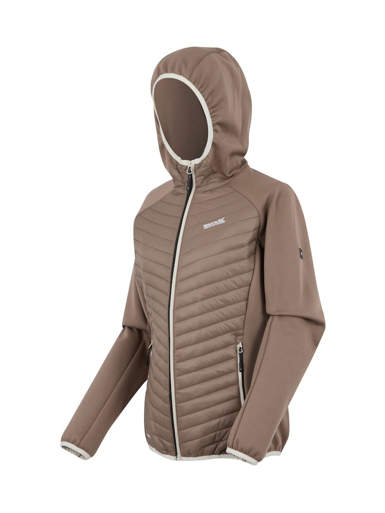 Regatta Brown Womens Andreson Hybrid Coat - Image 7 of 7