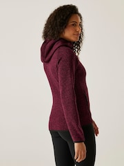 Regatta Red Womens Hooded Newhill Fleece - Image 3 of 7