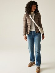 Castanho - Regatta Hooded de caminhada feminina Marizion Jacket - Imagem 1 de 8