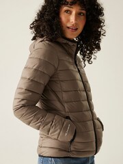 Castanho - Regatta Hooded de caminhada feminina Marizion Jacket - Imagem 4 de 8