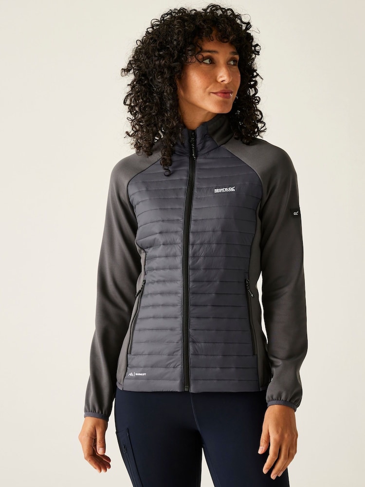 Regatta Grey Womens Clumber Hybrid Coat - Image 1 of 7
