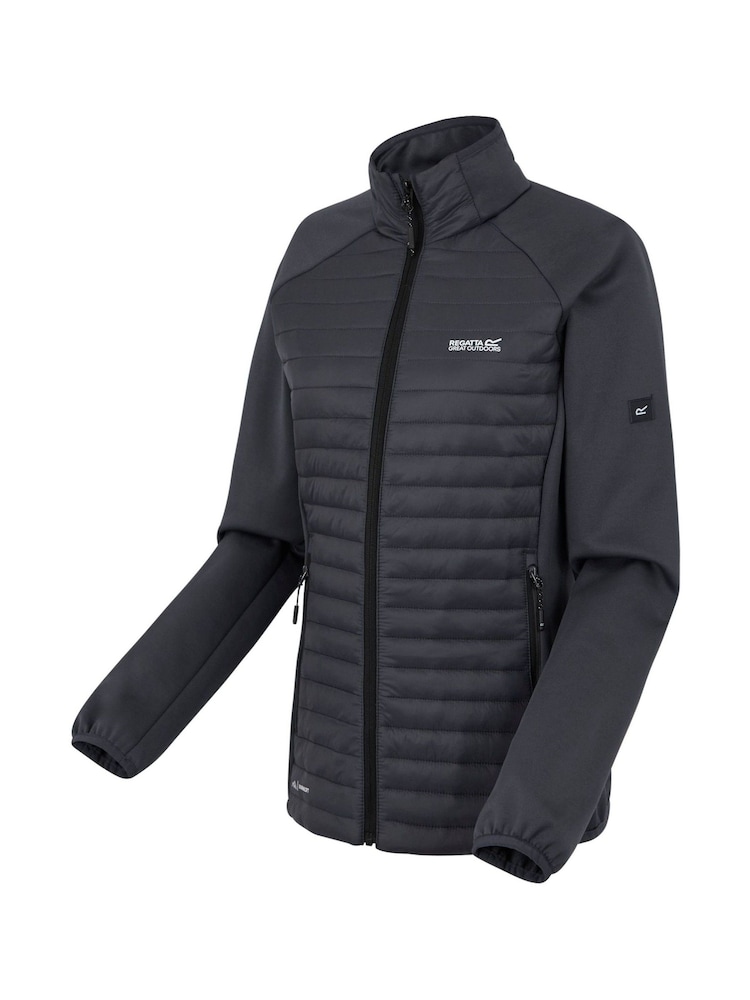 Regatta Grey Womens Clumber Hybrid Coat - Image 7 of 7
