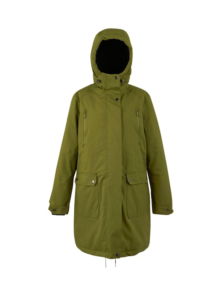 Regatta Green Valenta Isotex Stretch 15000 Heavyweight Waterproof Jacket - Image 7 of 7 Regatta Green Valenta Isotex Stretch 15000 Heavyweight Waterproof Jacket - Image 7 of 7