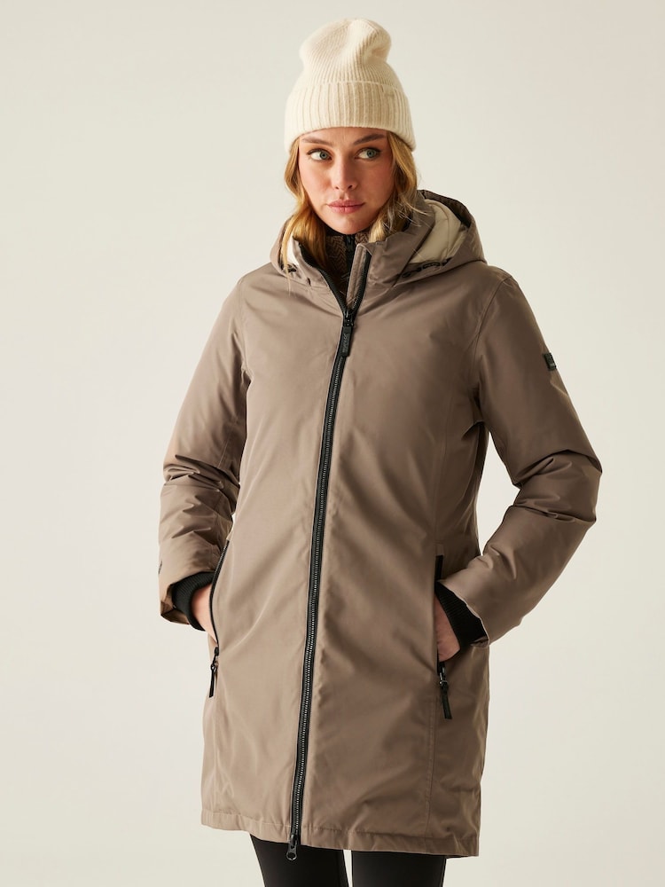 Regatta Brown Womens Marron Heavyweight Jacket - Image 1 of 9
