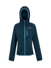 Regatta Blue Womens Hooded Newhill Fleece - Image 5 of 7