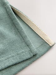 সেজ গ্রিন - টাওয়েলিং জিপ থ্রু কভার-আপ (3মাস-7বছর) - 9এর মধ্যে 9 ছবি