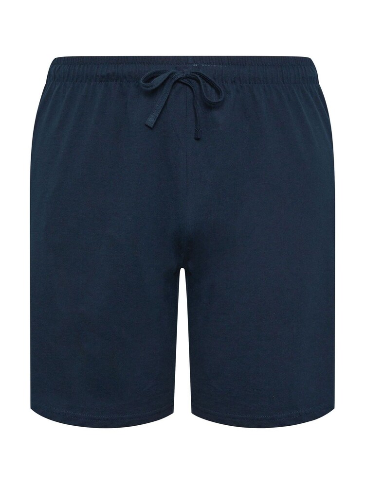 BadRhino Big & Tall Blue Jersey Lounge Shorts - Image 1 of 2