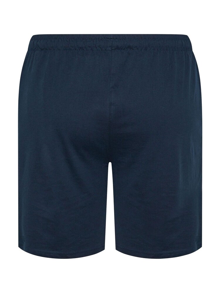 BadRhino Big & Tall Blue Jersey Lounge Shorts - Image 2 of 2