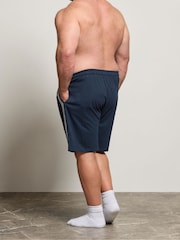 BadRhino Big & Tall Blue Jersey Lounge Shorts - Image 5 of 6