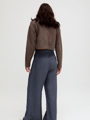 Raffya Blue Helena Wide Leg Trousers - Image 5 of 5