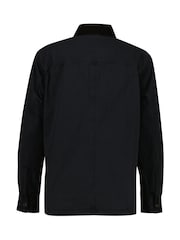 GANT Black Cord Collar Worker Overshirt - Image 2 of 2