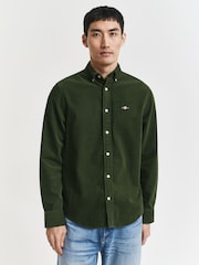 GANT Green Corduroy Shirt - Image 1 of 6