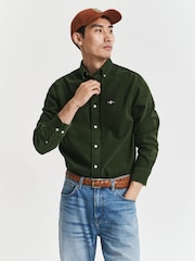 GANT Green Corduroy Shirt - Image 2 of 6